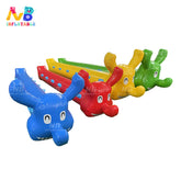 NG-SG036 Inflatable Dragon Boat Soft Toy Inflatable Land Dragon Boat Racing Games for Team Building